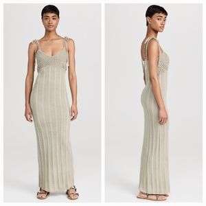 Line & Dot Carra Dress in Cream Small NWT